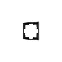 Zennio ZS70FM1A ZS70, Рамка на 1 секцию, Антрацит