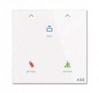 ABB TKM/U.1.1-CG Держатель для карт, универсальный, 86x86, цвет: Белый