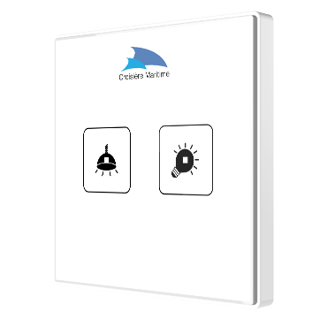 Zennio ZVI-SQTMD6 Емкостная кнопка Square TMD