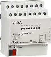 GIRA 106900 Бинарный вход 8 канальный 230 В