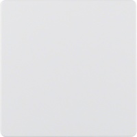 Berker 75940489 Центральная плата для вставки сенсора, S.1/B.3/B.7, полярная белизна, с эффектом бархата, цвет: Белый, оттенок: Полярная белизна, с эффектом бархата