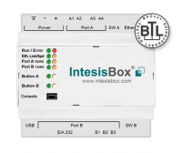 Intesis Intesisbox IBOX-BAC-MBM-600 INBACMBM6000000 Шлюз BACnet/IP и BACnet MSTP - Modbus RTU и Modbus TCP