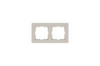 Jasmart Electric G1102T Рамка G-Flex  2-постовая, цвет Тауп, G1102T