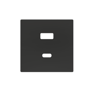 Zennio ZSI2UCA + ZS55C2UCAY Двойное зарядное устройство USB C+A 5 В / 3,5 А ZS55 – USB C+A Charger