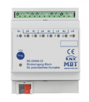 MDT BE-08000.02 Модуль KNX бинарных входов 8-канальный, для беспотенциальных контактов
