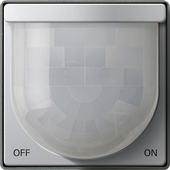 Gira 2051203 Датчик движения KNX Komfort 2,20 м, цвет: Серый, оттенок: Лакированый алюминий