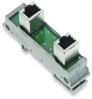 Wago 289-176 Интерфейсный модуль, RJ-45, x 2, Cat. 5, power jumper contacts