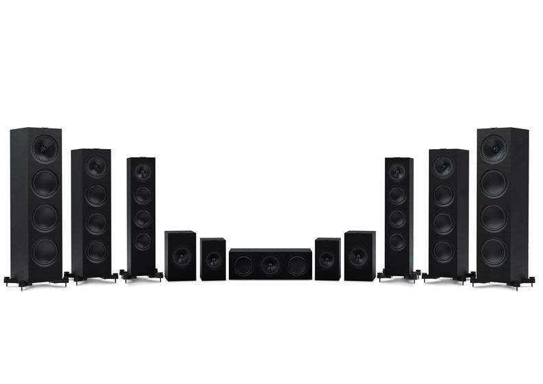 Kef 167550 Акустика центрального канала KEF Q650c Satin Black, цвет: Чёрный