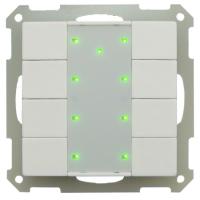 MDT BE-TA55P8.01 Кнопочный выключатель KNX/EIB 4x канальный (8 кнопок)