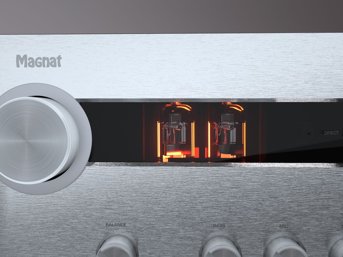 Magnat 254143 Интегральный усилитель Magnat MA 900 silver, цвет: Серебристый