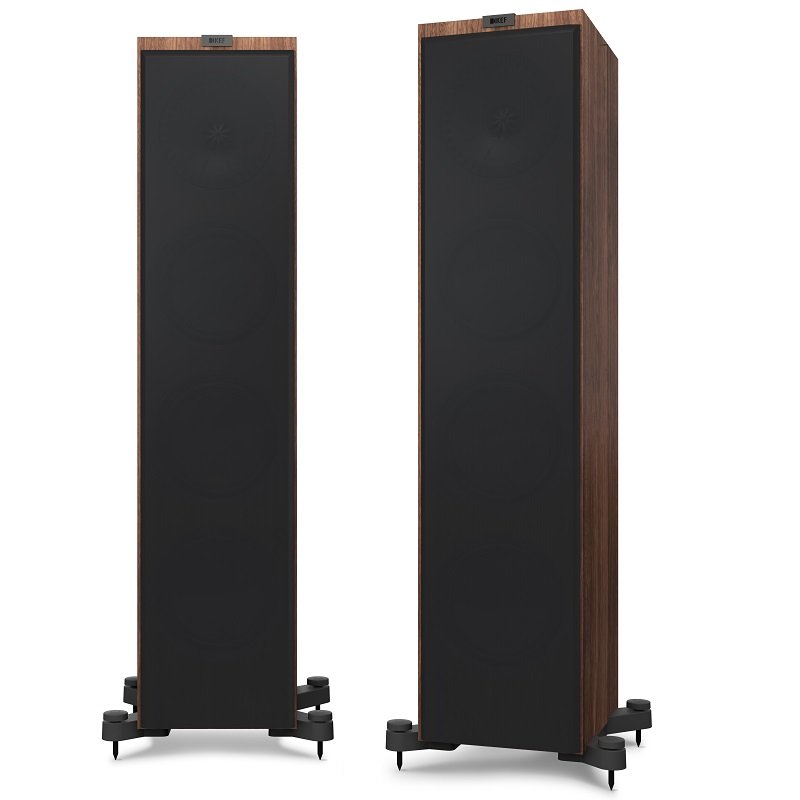 Kef 170153 Напольная акустика KEF Q750 walnut, цвет: Темно - коричневое дерево