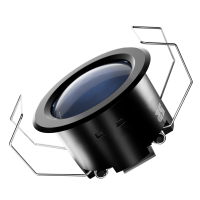 3R MS 1PIR C MBS BK Датчик Движения, 1 Пассивный Инфракрасный, Потолочный, Modbus, Чёрный