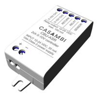 Casambi CBU-ASR – двухканальный контроллер 0-10 В, управляемый через Bluetooth