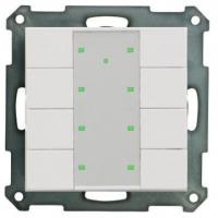 MDT RF-TA55A8.01 Радио кнопка, клавиша восьмерная, A plus, матово-белый