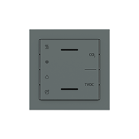 Ekinex EK-T1Q-FVC-ES2 Накладка для мультисенсора ES2 с символами. Материал - Fenix NTM. Цвет - Зеленый Коммодор