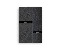 Basalte 0274-02-17 Выключатель FIBONACCI - QUAD - KNX, Fer Forge Gunmetal