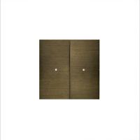 Tense KNX_INTBL2 Сенсорный выключатель KNX Intensity Bronze Light 2F, цвет: Коричневый