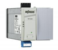 Wago 787-844/000-002 Импульсный источник питания, Pro, 3-фазн., Напряжение на выходе 24 В пост. тока, Ток на выходе 40 A, TopBoost + PowerBoost, Контакт пост. тока в норме, 2,50 мм2