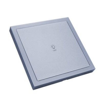 HDL M/PT1RA.1M 1-клавишная панель KNX серии Tile, металл (без рамки и шинного соединителя HDL-M/PTCI.1)