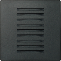 Schneider MTN6221-0414 Терморегулятор без органов управл, цвет: Антрацит, оттенок: RAL 7024