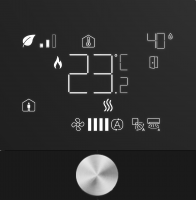 Core Термостат Eclipse, Цвет: Черный, Оттенок: Obsidien