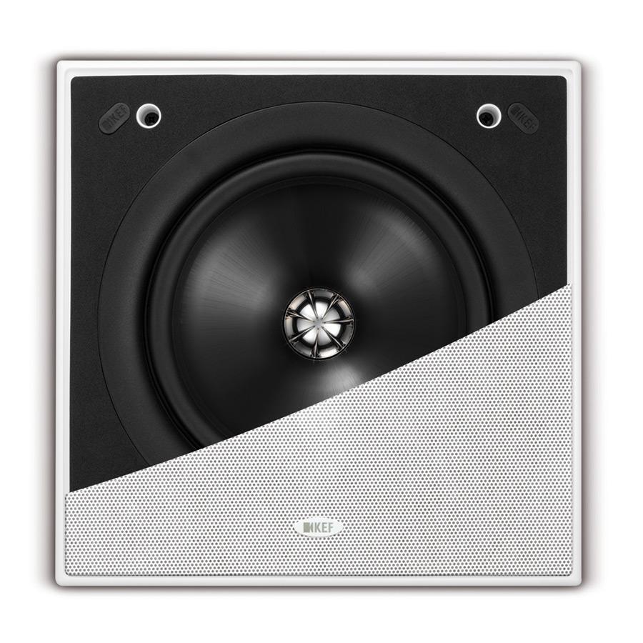 Kef 206193 Встраиваемый сабвуфер KEF Ci200QSb (SP3894AA), цвет: Чёрный