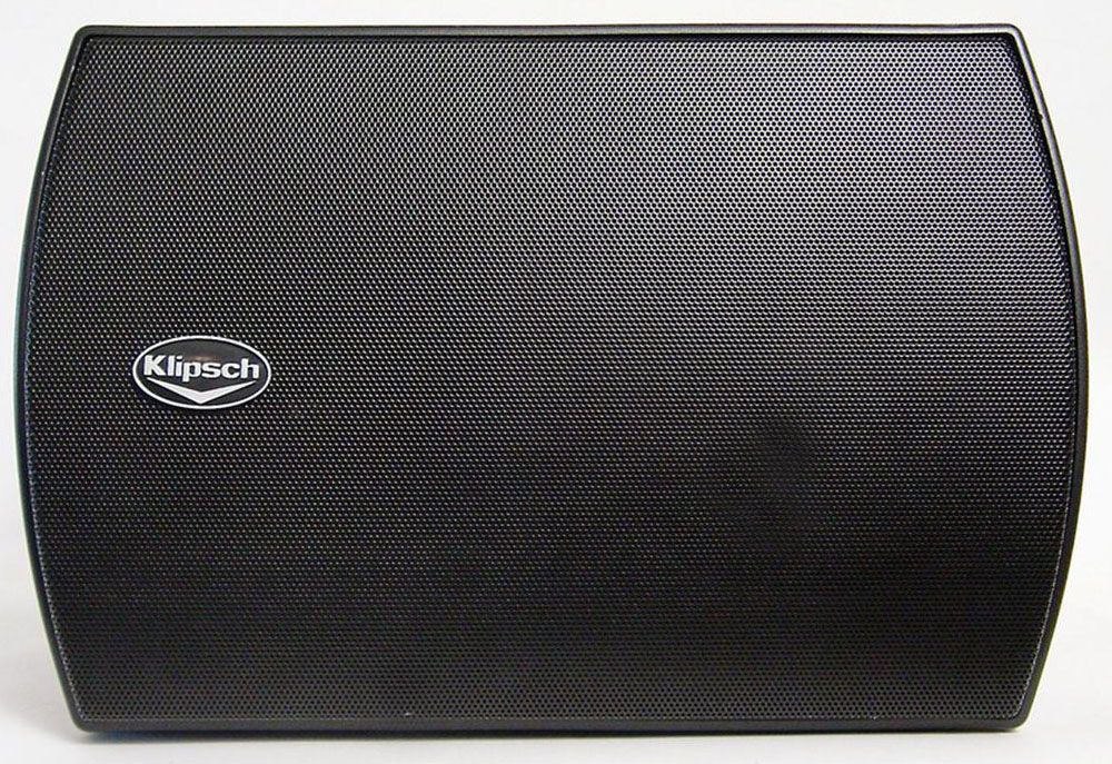 Klipsch 138442 Всепогодная акустика Klipsch AW 525 black, цвет: Чёрный