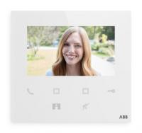 ABB M22403-W Абонентское устройство, видео 4,3 с WiFi, индукция, белый