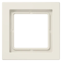 Jung LSD 981 W Рамка 1-ная, вертикальный и горизонтальный монтаж, duroplastic, LS-DESIGN, слоновая кость