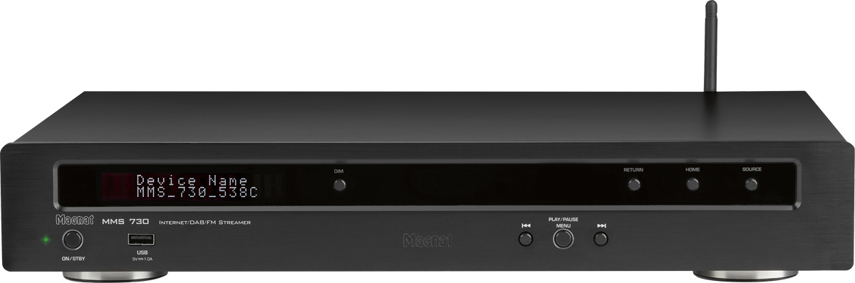 Magnat 230404 DAB+/FM-стример Magnat MMS 730, цвет: Чёрный