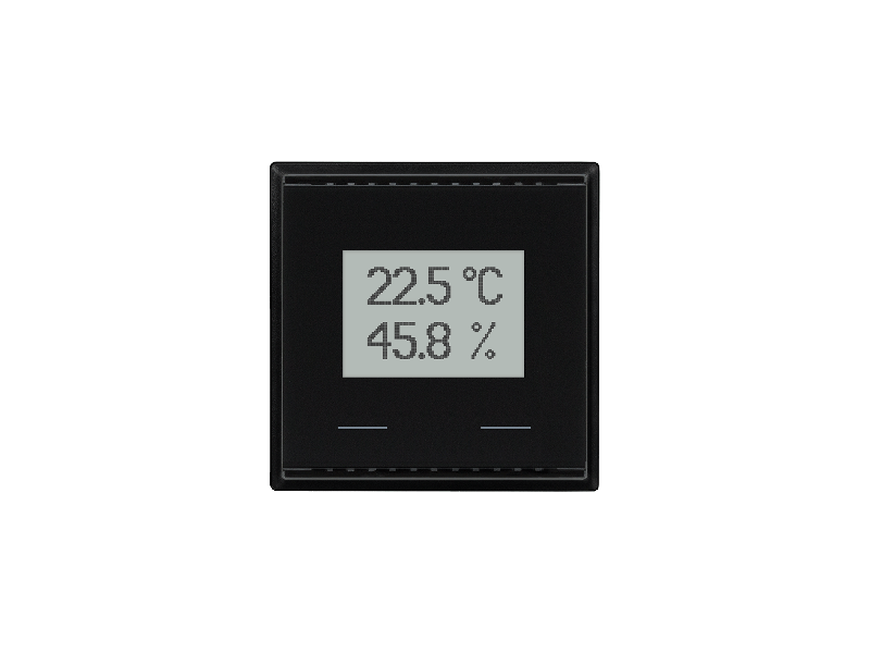 Elsner 70637 Датчик и контроллер KNX TH-UP Touch CH для измерения температуры, влажности