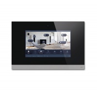 ABB 8136/09-825-500 Панель управления сенсорная Busch-ComfortTouch 9', чёрное стекло, цвет: Чёрный