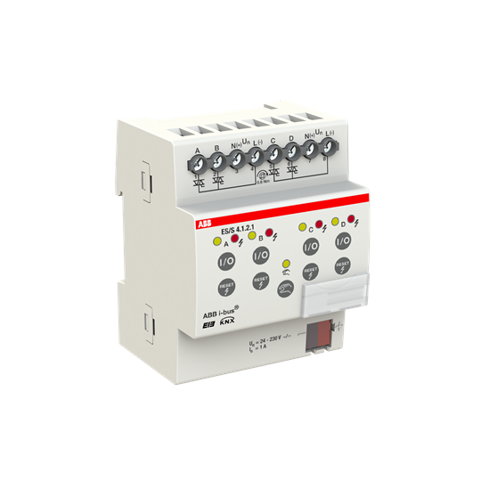 ABB ES/S 4.1.2.1 ES/S4.1.2.1 Актуатор электрического выключателя, 4-канальный, 1 А, MDRC