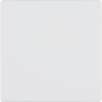 Berker 85145129 Кнопка 1-канальная, радиошина KNX, Q.1/Q.3, quicklink, цвет: Белый, оттенок: Полярная белизна, с эффектом бархата