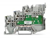 Wago 2020-5317/1102-950 Клемма 3-пр. датчика,  мм2, PNP, серая