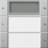 Gira 2142600 Комплект клавиш, 2 штуки Plus, цвет: Нержавеющая сталь, оттенок: Прозрачный