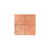 Tense KNX_INTFCR4 Сенсорный выключатель KNX Intensity Forged Copper Rose 4F, цвет: Красный