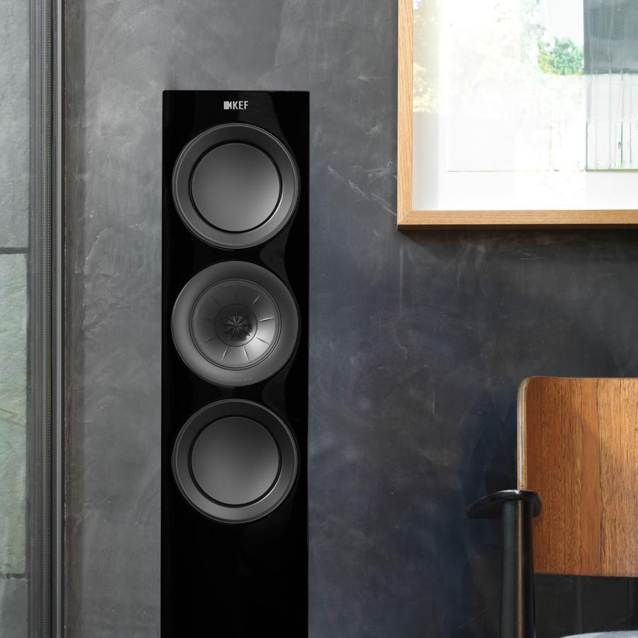 Kef 191814 Напольная акустика KEF R5 Gloss Black, цвет: Чёрный