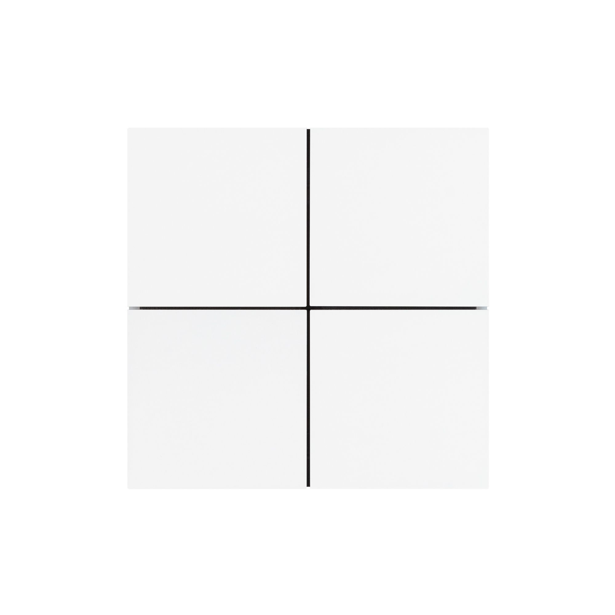 Arlight 038365 INTELLIGENT ARLIGHT Кнопочная панель KNX-304-23-IN White (BUS, Frameless) (IARL, IP20 Металл, 2 года) 038365