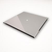 Tense KNX_INTGS1 Сенсорный выключатель KNX Intensity Glass Silver 1F, цвет: Серый