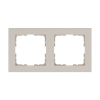 Jasmart Electric G1002T Рамка G-Classic  2-постовая, цвет Тауп, G1002T