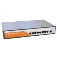 Неуправляемый коммутатор PoE-1009-8P