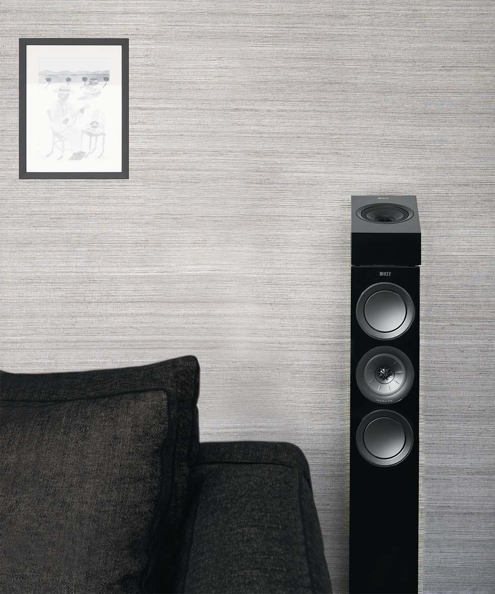Kef 234817 Акустика Dolby Atmos KEF R8A Gloss Black, цвет: Чёрный