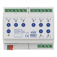 MDT AKS-0810.03 Актуатор релейный KNX/EIB 8x канальный стандартный, 230В~, 10A