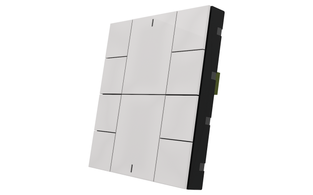Interra ITR340-0003 iSwitch+ - 10-кнопочный KNX выключатель, пластик, белый
