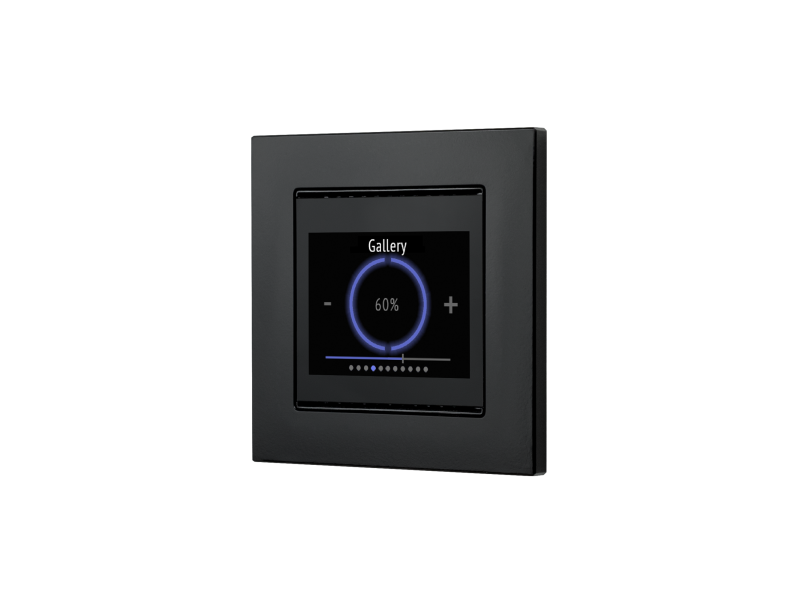 Elsner 70812 Комнатный контроллер Cala Touch KNX TH 3.0 с датчиком температуры/влажности