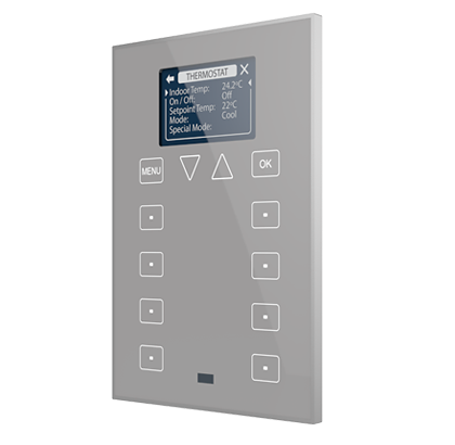 Zennio ZN1VI-TPZAS Комнатный контроллер ZAS Zennio Аналоговый Экран