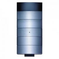 Berker 75665693 Инфракрасный клавишный сенсор B.IQ с регулятором температуры помещения, 5-канальный, нержавеющая сталь, цвет: Нержавеющая сталь