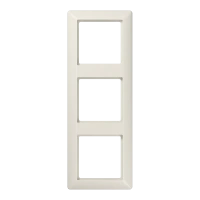 Jung AS 583 Рамка 3-ная, vertical and horizontal installation, duroplastic, AS 500, слоновая кость