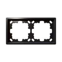 Jasmart Electric FD1002NI Рамка серия FD 2-постовая, цвет Никель, FD1002NI